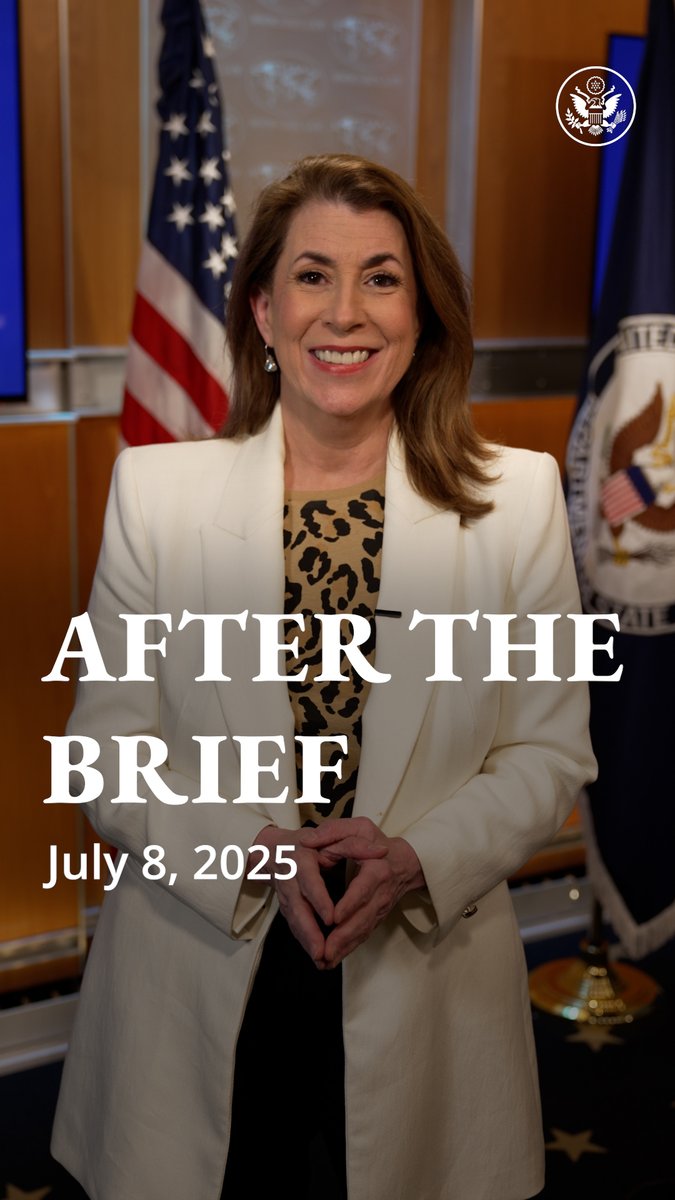 In today's After the Brief: Secretary Marco Rubio joins an exciting Administration cabinet meeting at the The White House, Mexico lends a hand with recovery after the devastating Texas floods, and the Secretary heads to Kuala Lumpur to engage Indo-Pacific partners at the ASEAN Summit.