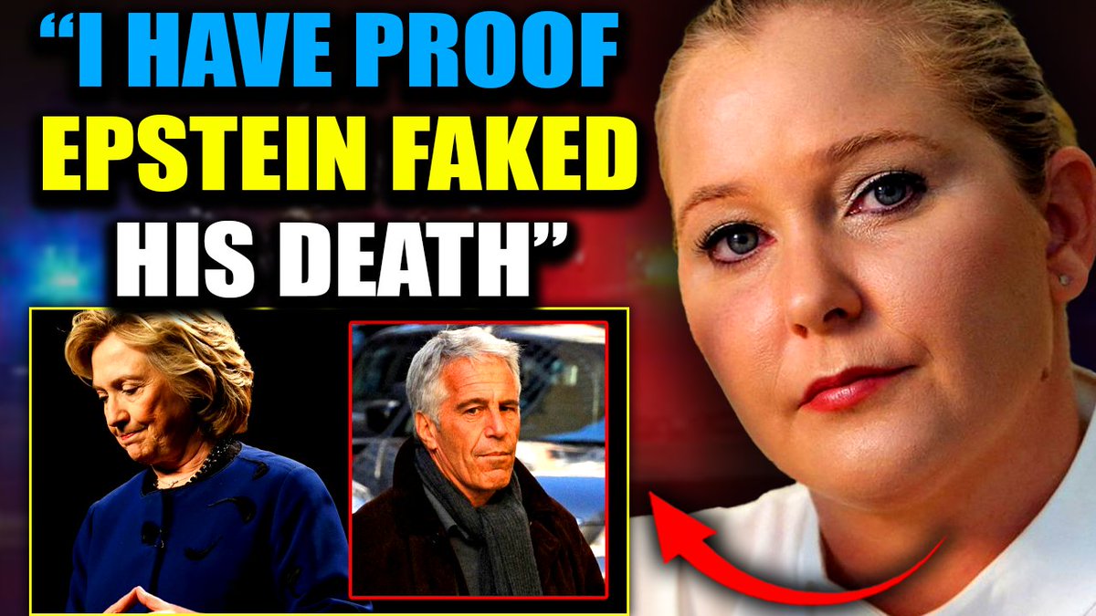 Virginia Guiffre's Final Video: "Hillary Clinton Helped Jeffrey Epstein Fake His Death" The DOJ wants you to believe a fairytale. That Jeffrey Epstein trafficked children... to no one. There is no client list. Tens of thousands of videos have disappeared into thin air. Some of the most powerful world leaders travelled to Epstein’s pedophile island, for no reason. There are no victims. Case closed. But the public isn’t buying it - and now, Virginia Giuffre's final message just blew the whole thing wide open. Recorded before her death and released as a deadman's switch after her death, her video confirms what many have suspected: Epstein wasn't just protected - he was extracted.