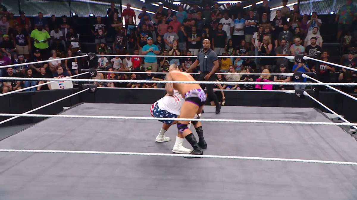 Not on their watch! 😤 Sol Ruca and ZARIA weren't about to let Tater and IZZI DAME ruin this title match! 🙌