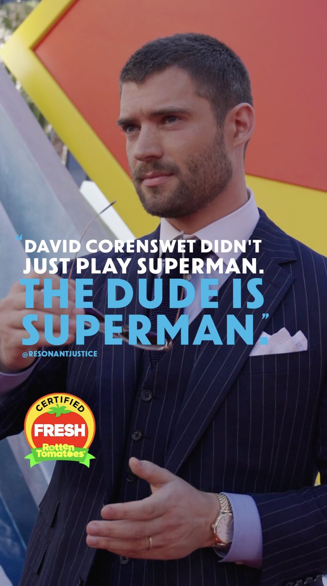 Soaring into the summer of #Superman and the conversation is cosmic. Experience the certified fresh movie only in theaters this Friday. Get tickets now: