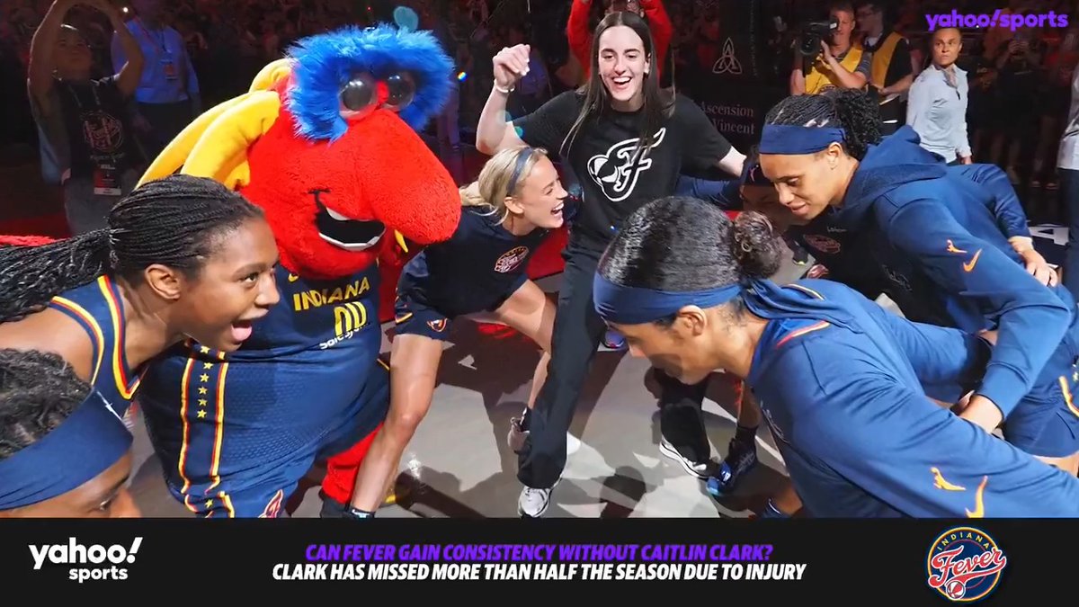 Can the Indiana Fever win consistently WITHOUT Caitlin Clark? Clark has played in nine games this season 👀