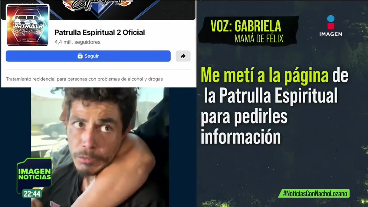 Luego de tres años de búsqueda, una madre encontró a su hijo en #Tijuana por medio de un video en redes sociales de la “Patrulla Espiritual”, un grupo que busca a personas con adicciones y las traslada a una clínica de rehabilitación cristiana. Esta es la historia:
