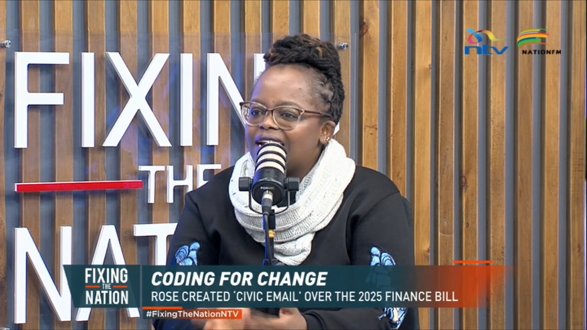 Rose Njeri: Getting arrested made me more deliberate as an active citizen. #FixingtheNationNTV Nation FM Nomadic Panda 🐼 Eric Latiff JM Media
