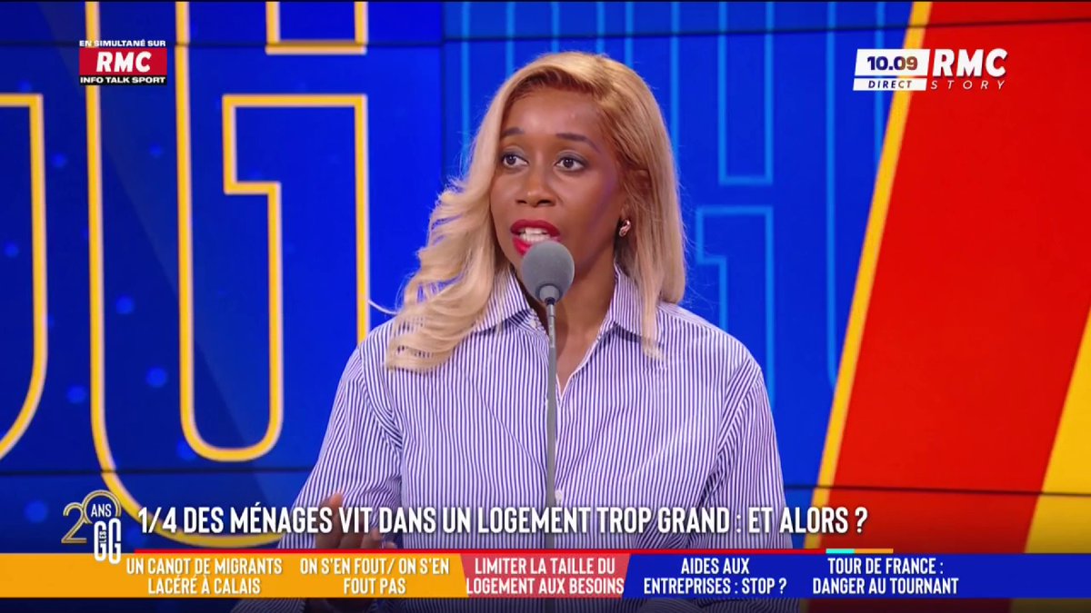 🏠 Un quart des ménages vit dans un logement trop grand par rapport à ses besoins 🗣️ Joëlle Dago-Serry : "Ce pays est communiste ! Pour avoir l'idée de mener cette étude... ça naît forcément dans un esprit communiste. On va bientôt nous rationner en chambre." #GGRMC