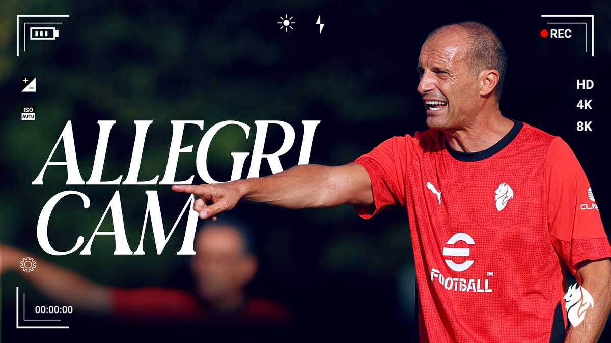 🎬 Allegri-Cam: inside Day 1 of pre-season 🔴⚫ Get the full vibe on our YouTube channel 📺