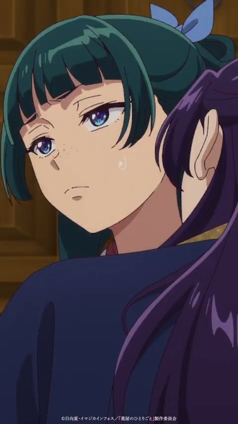 🍃⁺‧┈┈┈ 『#薬屋のひとりごと』第48話 切り抜き動画公開✨ ┈┈┈‧⁺🐈˚. 「これで意味がわかるか」 TVアニメ『薬屋のひとりごと』 第1期・第2期 好評配信中！📺