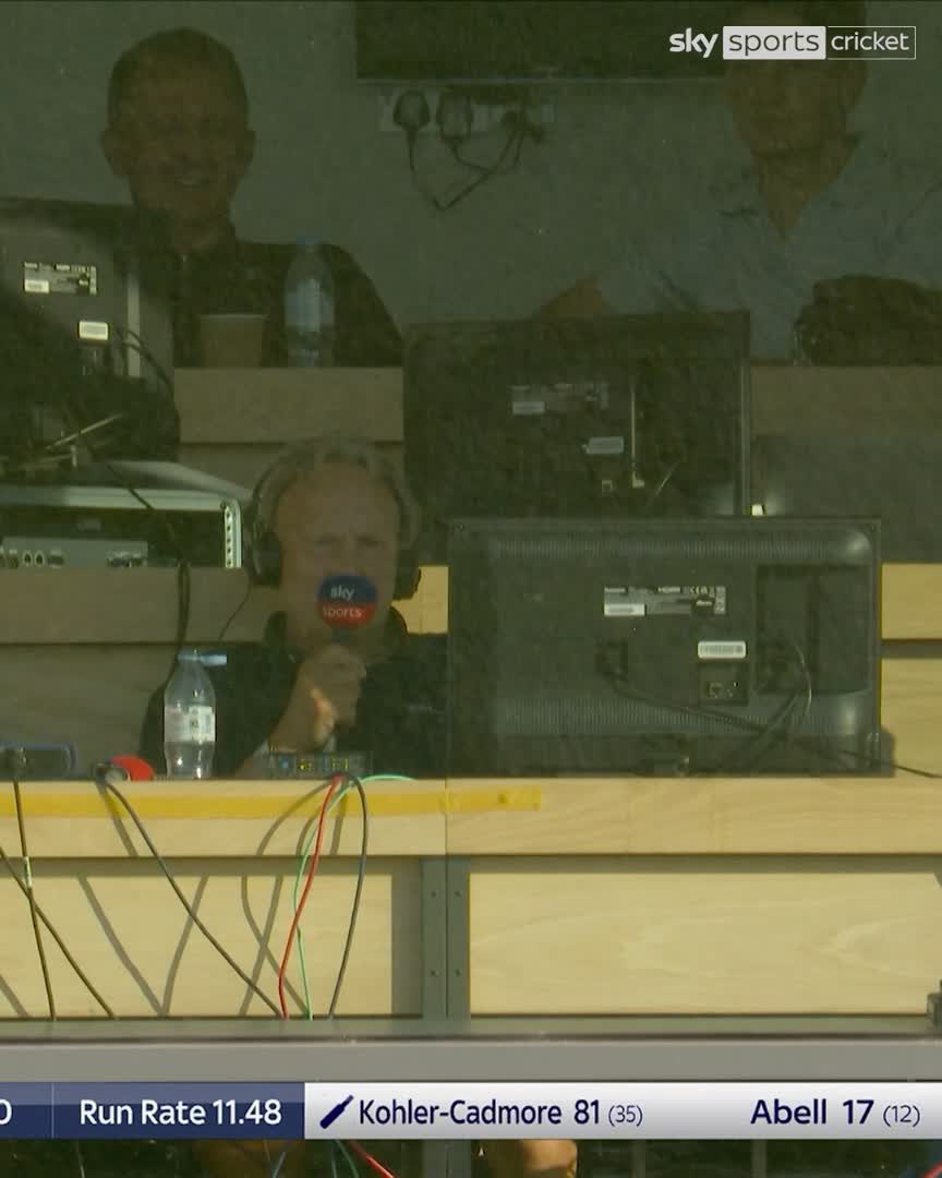 Nothing to see here… just Neil Warnock doing some cricket commentary 🤣🎙️