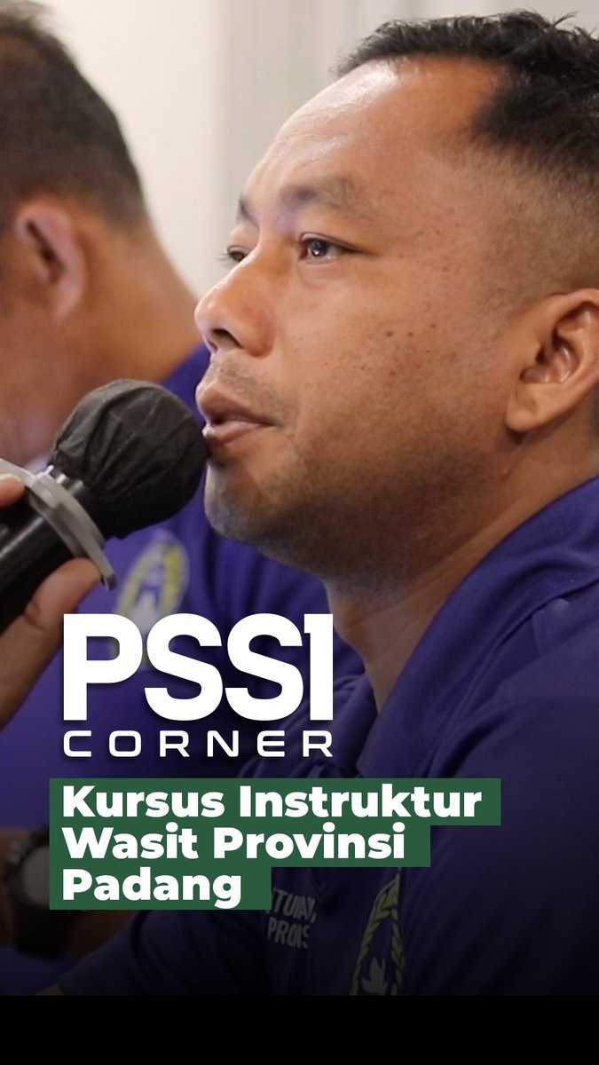 Kursus Instruktur Wasit Provinsi 📝 🗓️ 16 — 21 Juni 2025 📍 Padang, Sumatera Barat 👤 𝟏𝟐 𝐩𝐞𝐬𝐞𝐫𝐭𝐚 dari 𝟔 𝐀𝐬𝐤𝐨𝐭, 𝟐 𝐀𝐬𝐩𝐫𝐨𝐯 Saksikan selengkapnya di PSSI TV 📺 ‣ #PSSI