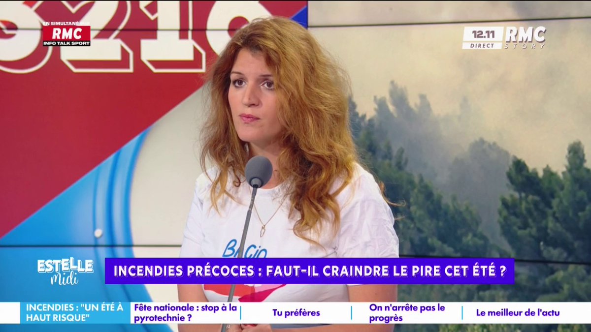 🔥 Incendies précoces : faut-il craindre le pire cet été ? 🎙️ 🇫🇷 MarleneSchiappa : "Ce qui m'interpelle, c'est qu'on a à la tête de plusieurs États dans le monde, à commencer par les US, des chefs d'États autocrates qui sont climatosceptiques..." #EstelleMidi