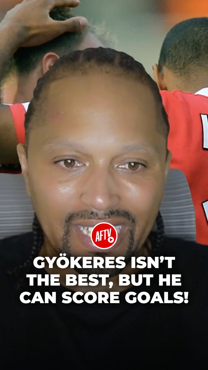 Viktor Gyökeres is exactly what we NEED — a striker who can score goals. Do you agree, Arsenal fans? 😮‍💨 #AFTVLive