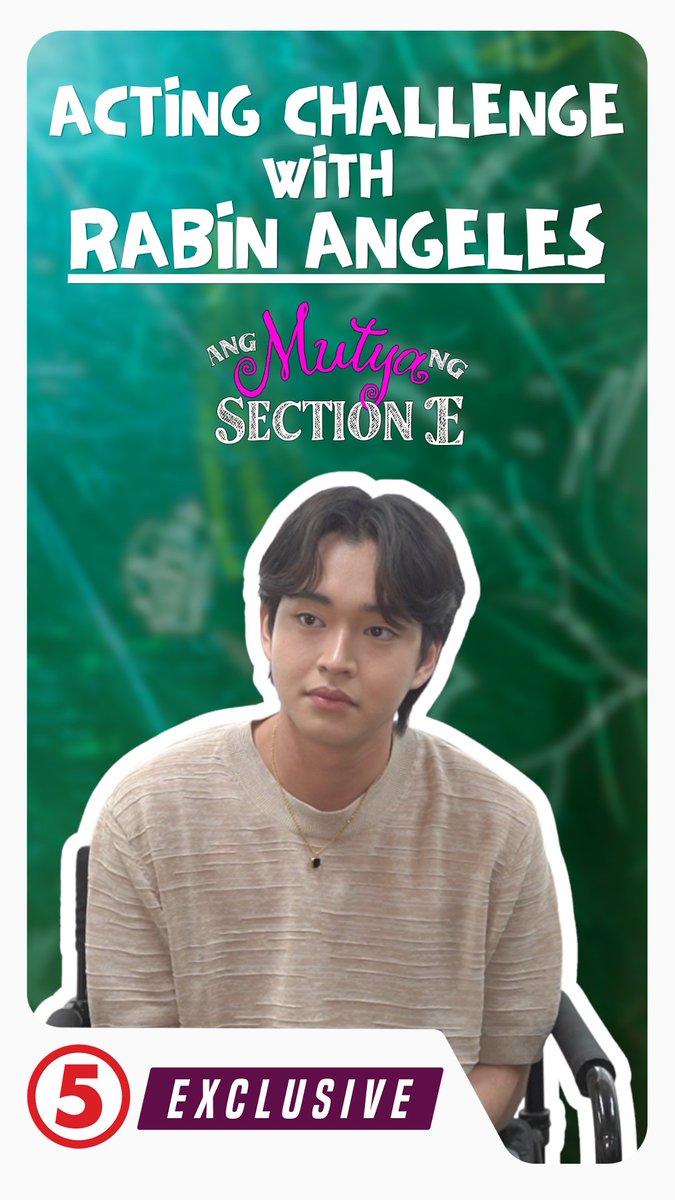 EXCLUSIVE | Acting challenge ba ito o fancam? Alam naming you can't get enough of Rabin Angeles, kaya naman sama-sama natin siyang lalong i-admire sa #TV5DigitalExclusive na ito! 🎬