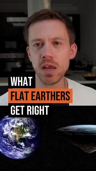 The difference between genocide supporters and flat earthers...