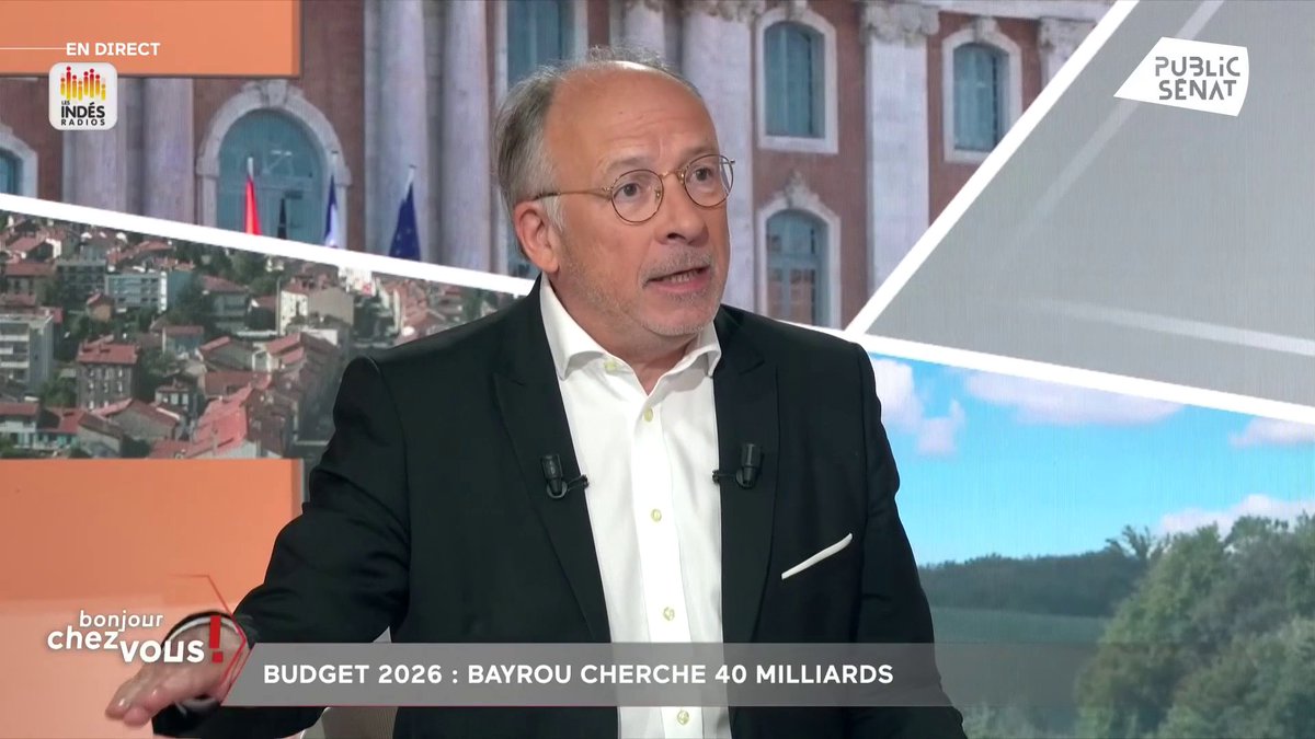 «Pour faire passer la pilule des économies, il va falloir passer par une taxe sur les plus riches. Ça n’a aucun intérêt économiquement mais ça fait plaisir à la gauche de piquer l’argent des riches» selon Yves Thréard, directeur adjoint de la rédaction du Figaro #BonjourChezVous