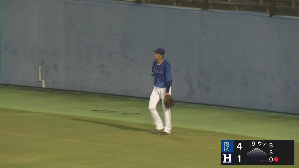 フェンス激突を恐れず 最後はジャンプで好捕 梶原昂希が好プレー ⚾プロ野球 ファーム(2025/7/9) 🆚くふうハヤテ×DeNA 📱Live on DAZN #オレをみろ #イージースポーツ #baystars