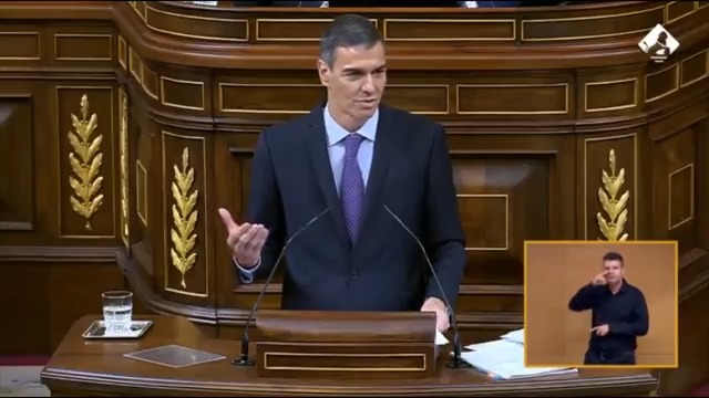 Sánchez renuncia a responder a Abascal al no estar presente en el hemiciclo: “No está. Es una falta de respeto, entonces no le voy a decir absolutamente nada”