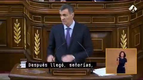 Sánchez asegura que su Gobierno y el de Zapatero han sido los “más limpios” y que el “gran” gobierno de Felipe González sufrió el “zarpazo” de la corrupción.
