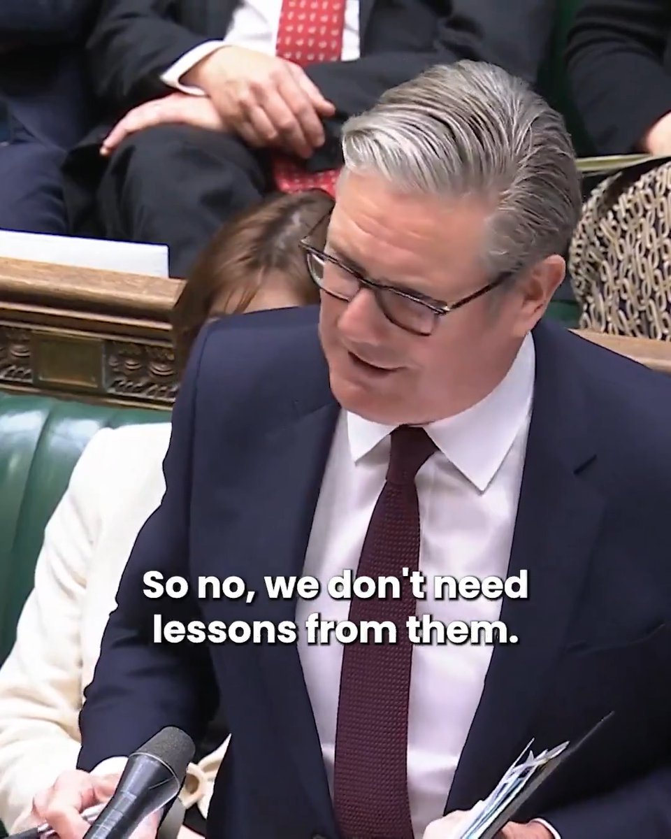 The Tories crashed the economy. My Labour government is fixing it.