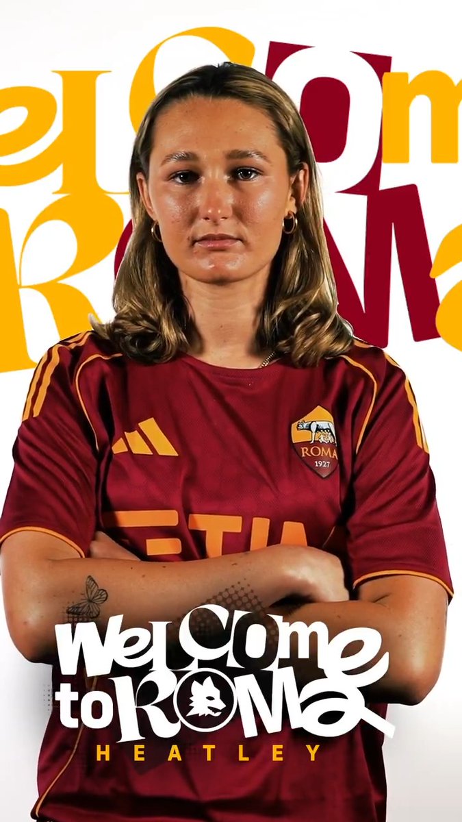 🤝 Benvenuta alla Roma, Winonah Heatley! 🇦🇺 #ASRomaFemminile