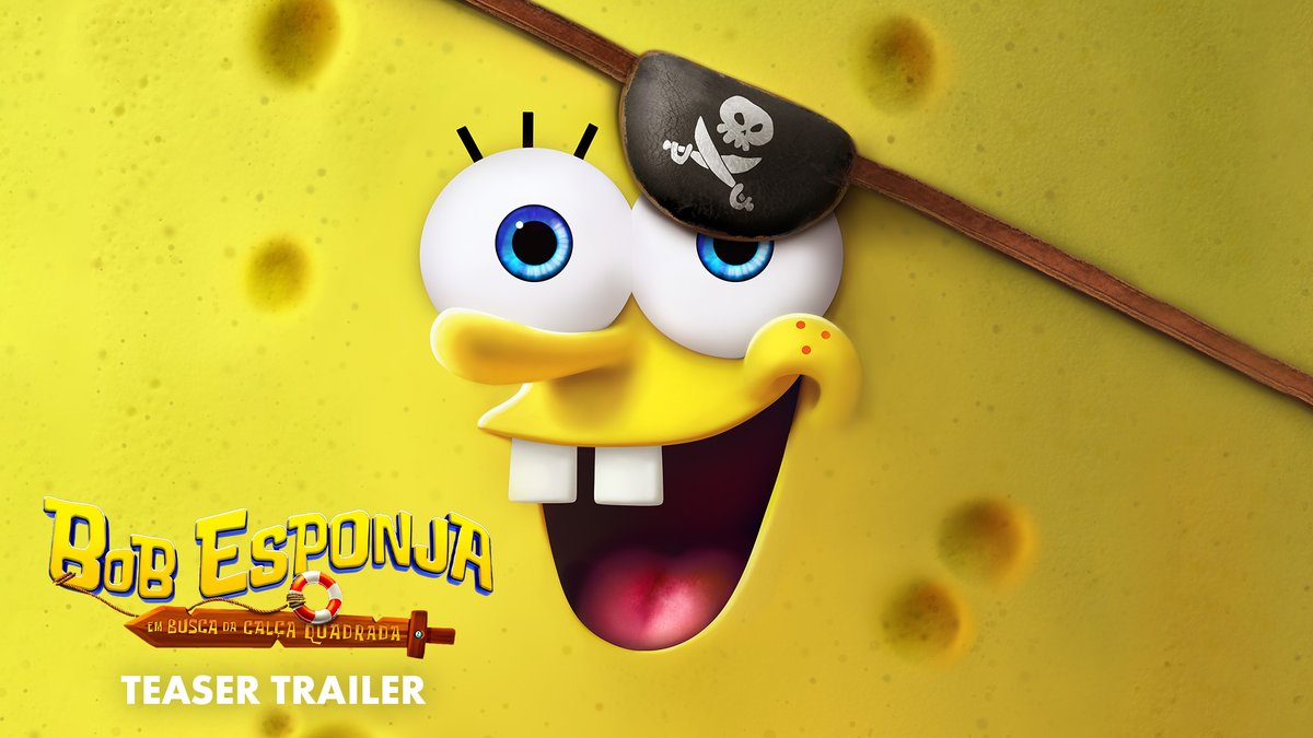 Atenção, marujos! A nossa esponja favorita está de volta às telonas em uma GRANDE aventura! 🦜 🏴‍☠️ Assista agora ao teaser de Bob Esponja: Em Busca da Calça Quadrada! Vocês ouviram direito?! O filme estreia dia 25 de dezembro, exclusivamente nos cinemas. 🧽💛