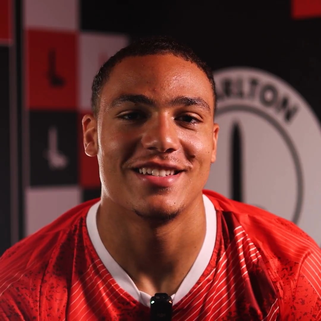 Miles Leaburn talks us through his Charlton journey so far ❤️🔥 #cafc