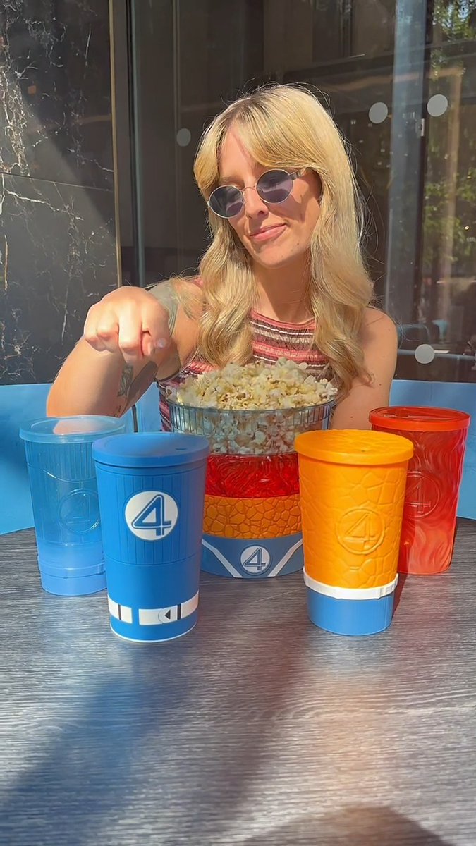 Get ready to go galactic. 🌌 The Cosmic Collectors Combo drops July 17 at ODEON! Featuring a limited-edition collectors cup and tin, plus a regular Pick & Mix. It’s everything you need before Marvel’s First Family hits the big screen. 🌠 Catch Fantastic Four: First Steps from July 24. While stocks last. Selected cinemas only.