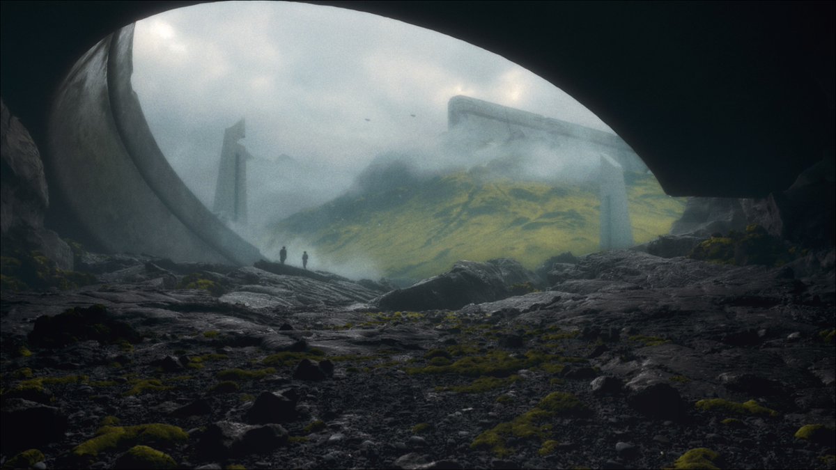 UMBRA by UE Specialist and CG Generalist/Designer Jay H Patel combines aspects of nature, sci-fi and brutalist architecture to create an imposing scene. It used Unreal Engine's Lumen in its rendering and Quixel Megascans are utilized to provide the rock, moss and stone assets. "I've been using TSR rendering for all my recent Lumen based projects. Even at the default 1/8 AA value, it produces an extremely clean result without any major AA issues. It's incredibly powerful." - Jay H Patel