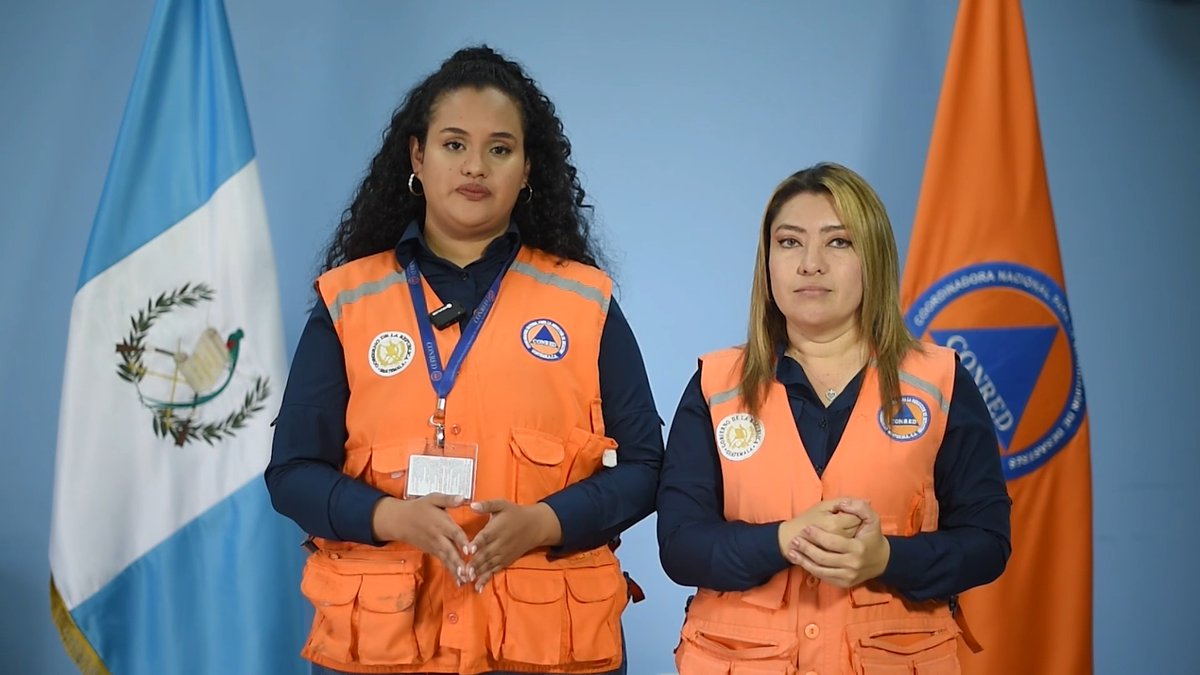 La Secretaría Ejecutiva de la CONRED hace un llamado a todas las empresas privadas del territorio nacional para que permitan las evacuaciones preventivas.
