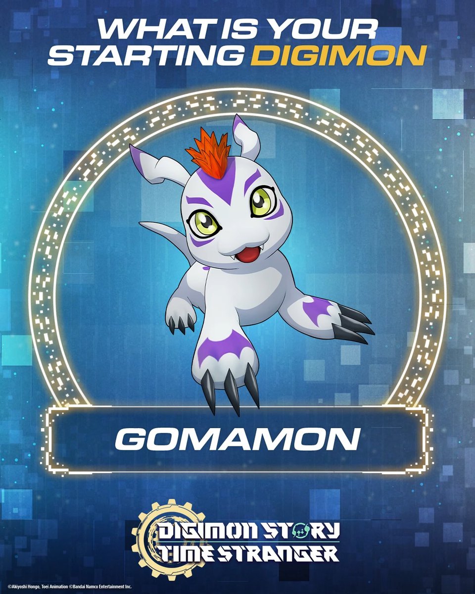 Your new Digimon journey starts on October 3rd, 2025. Screenshot to see who'll join you! Pre-order Digimon Story #TimeStranger here: