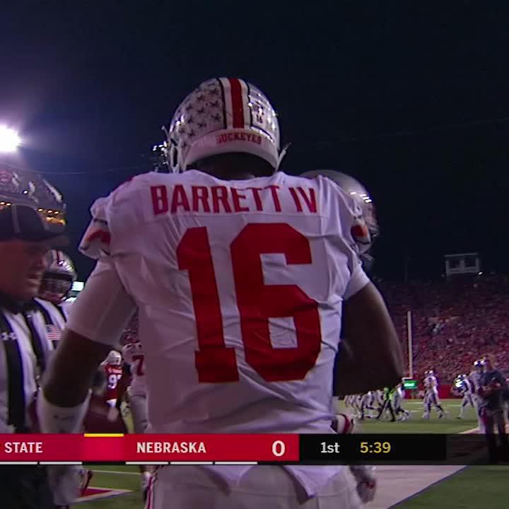 Don’t forget the time in 2017 when J.T. Barrett scored SEVEN total touchdowns against Nebraska 👀.