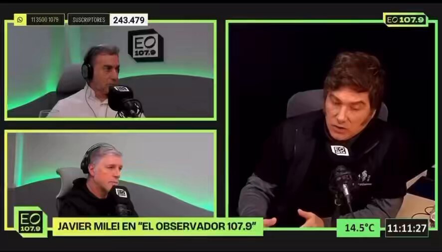 “Por lo de LIBRA ya me investigué a mi mismo y demostré que soy inocente” Es el presidente mas CARA DURA y CORRUPTO de la historia mamita querida