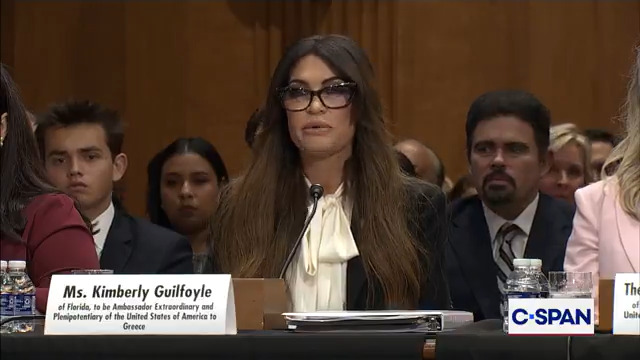 Does anyone in their right mind think Kimberly Guilfoyle should be The US Ambassador to Greece? This is absurd!