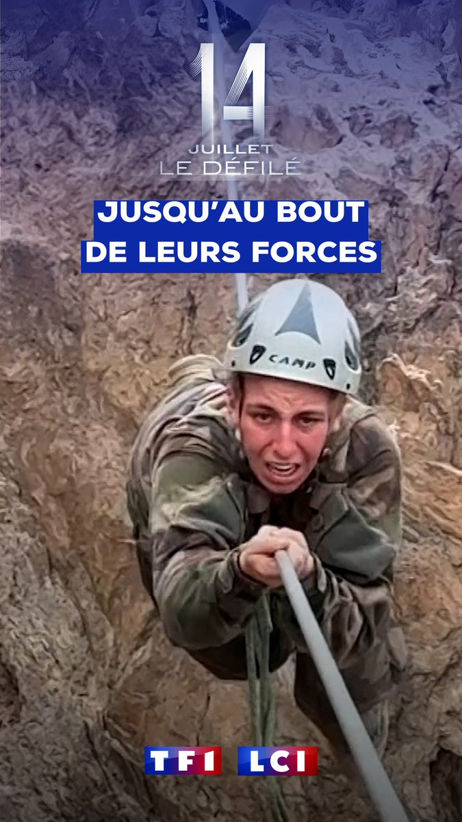 🇫🇷#14JuilletLeDéfilé TF1 📌À bout de souffle. Sylvain Millanvoye (Sylvain Millanvoye) a suivi dans des épreuves hors du commun 11 élèves-officiers de l'Armée de Terre à Djibouti, au centre d'entraînement au combat et à l’aguerrissement au désert ⬇️Ce qui vous attend cc Antoine Guélaud