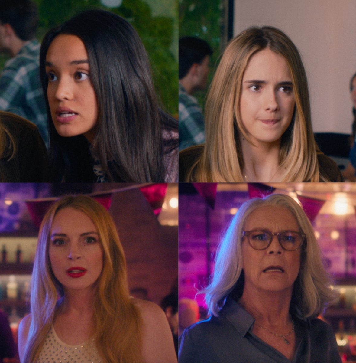 Who swapped with who? 👀 Experience Freakier Friday only in theaters August 8.