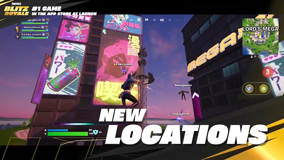 It’s all about that Blitz - four more weeks of updates comin’ your way! New loot drops, new map updates, new surprise collabs!