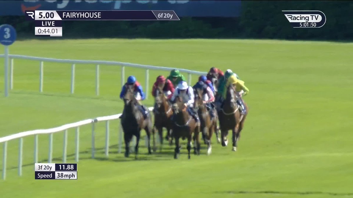 Chicago Call, well beaten behind Albert Einstein on debut last time, makes no mistake second-time out for Ben Coen and Johnny Murtagh FairyhouseRacecourse