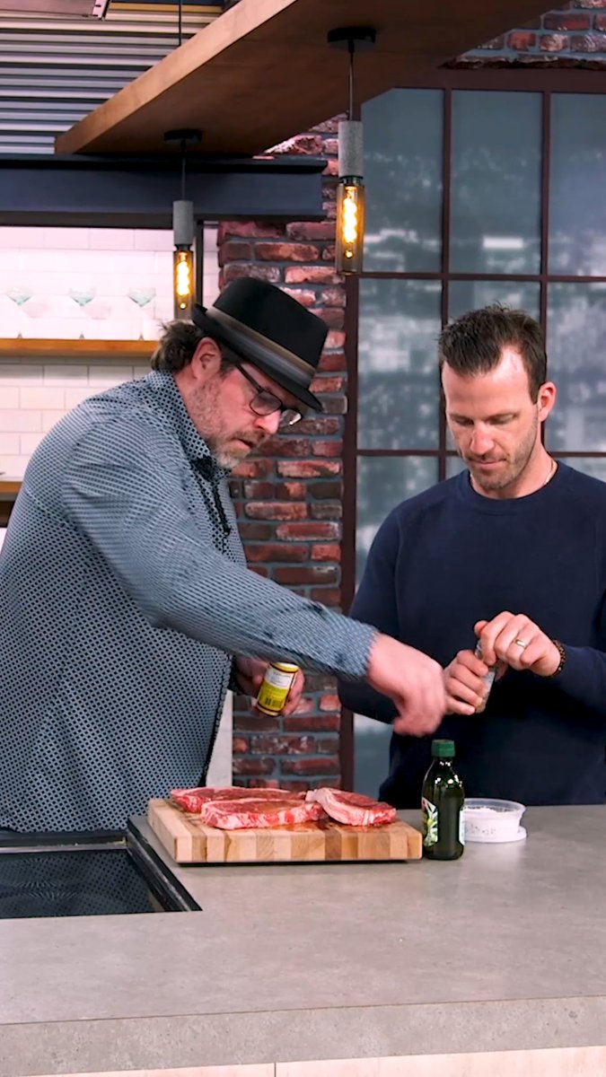 Reed Low always was good at serving up knuckle sandwiches but did you know he could make a mean steak too? Watch his tried and true reverse-sear method in the newest episode of Dishin' it up with Joey V., presented by schnuckmarkets 👊