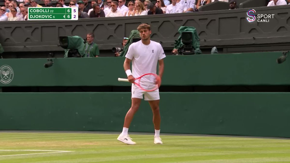 💫 Cobolli! #Wimbledon