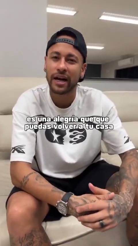 "ES UNA ALEGRÍA QUE PUEDAS VOLVER A TU CASA", desde Brasil, mensajes especiales de Neymar y David Luiz para Di María por su regreso a Rosario Central. 📹 Rosario Central