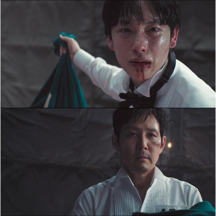 Myung-gi and Gi-hun, two sides of the same choice.
