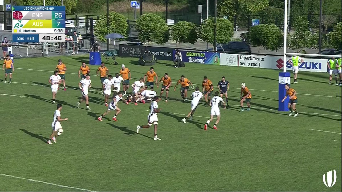 Intercepted! ๐ Nick Conway really said "I'll take that, thank you" ๐ฆ๐บ #WorldRugbyU20s