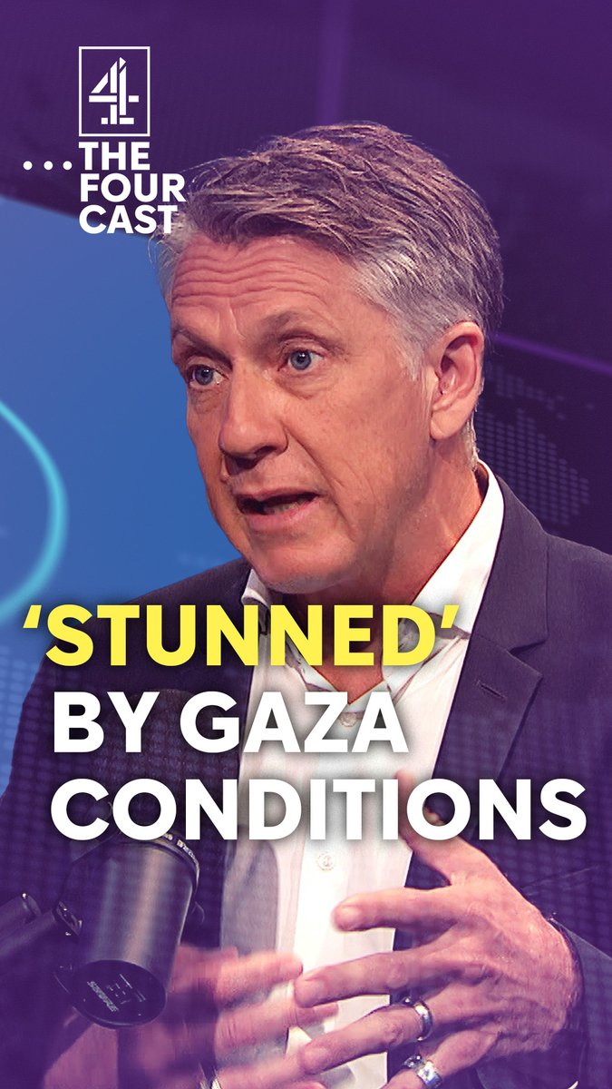 “I was stunned to see how much worse it had got.” Children “are starving” in Gaza and it’s made worse by “forced water deprivation” which is a “purely political” choice, UNICEF’s James Elder says in the latest episode of The Fourcast.