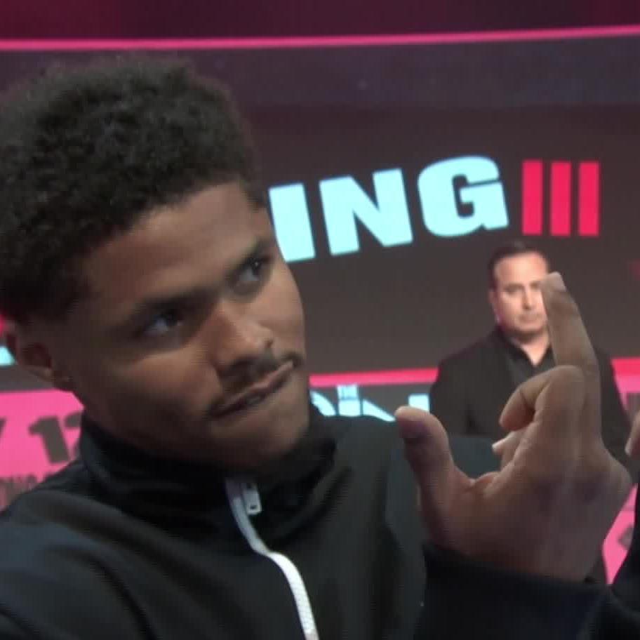 Shakur Stevenson's message to Mike Coppinger 🫣 🎟️ Buy RING III NOW – link in bio #BerlangaSheeraz x #StevensonZepeda | July 12 | Live on DAZN | Ring Magazine