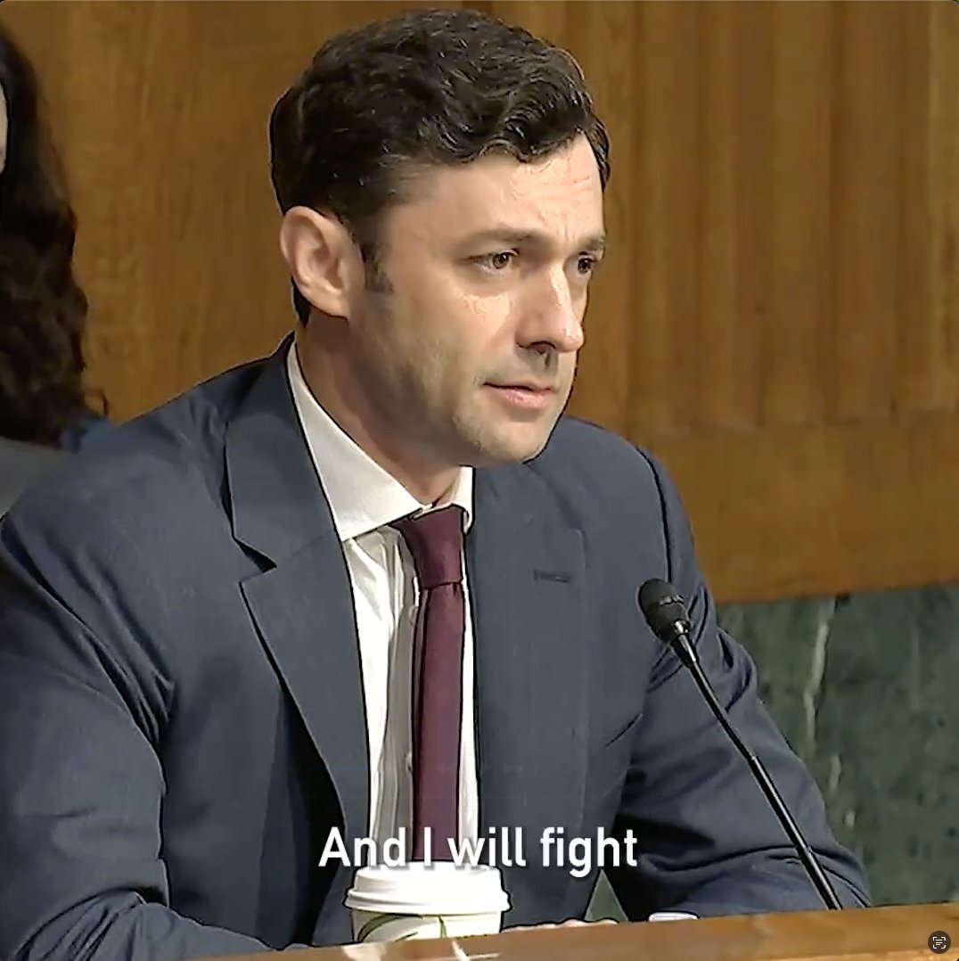 Sen. Ossoff: "I will fight this effort to destroy the CDC with everything I have as a member of the United States Senate."