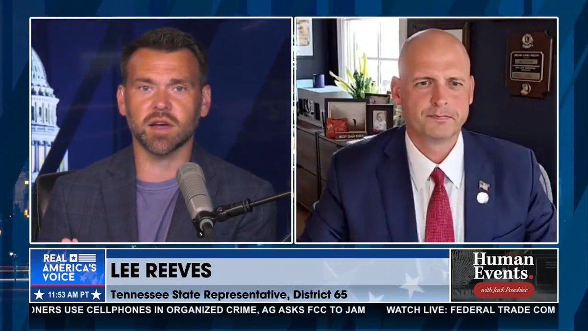 CARRYING TRUMP'S AGENDA FORWARD: LEE REEVES FOR CONGRESS @LeeReeves is running for Congress in TN’s 7th Congressional District. Jack Poso 🇺🇸 had a chance to interview him today.