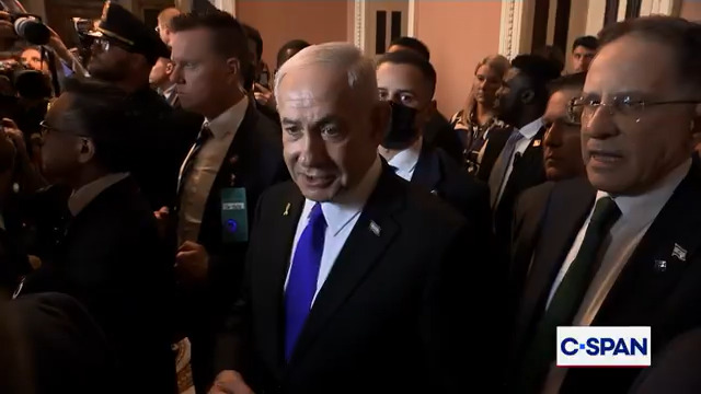 Israeli Prime Minister Benjamin Netanyahu: "President Trump and I have a common goal..."