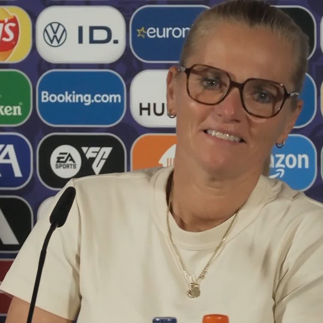 🗣️ "I'm very happy with how we responded" England boss Sarina Wiegman was delighted with how her side played in their 4-0 victory against Netherlands 🏴󠁧󠁢󠁥󠁮󠁧󠁿