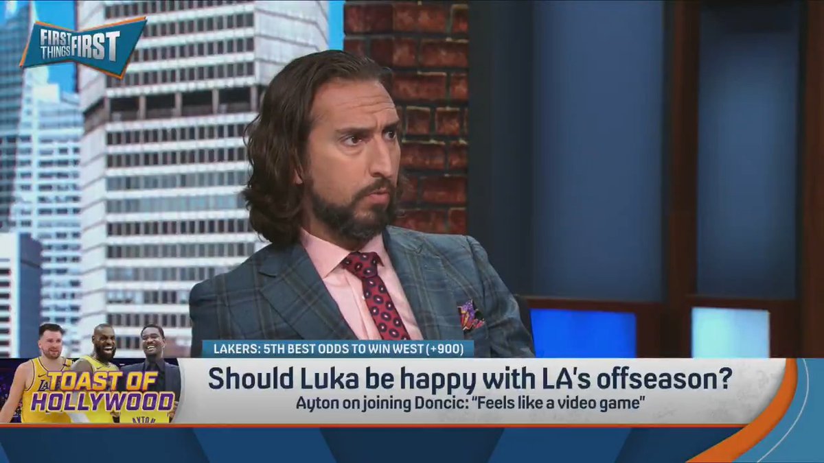 “The Lakers, this offseason, up to this point, have done the bare minimum.” nick wright says he would have preferred Walker Kessler to Deandre Ayton in LA: