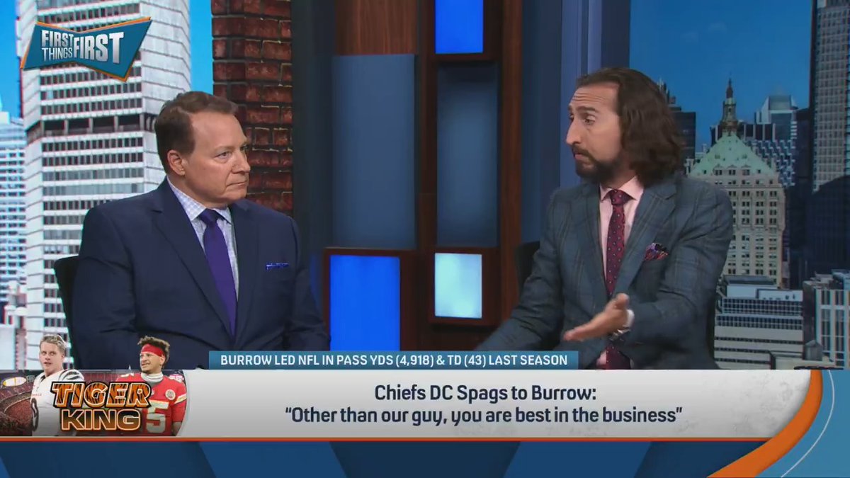 .nick wright thinks Josh Allen’s performance through the playoffs and MVP award elevated him over Burrow 👀 “I’ve always been a Joe Burrow guy… I just think Josh Allen, at this point, is just a better player than him.”