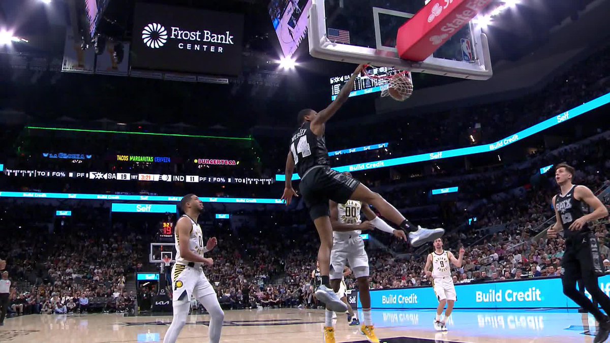 There’s a reason many Spurs fan are bummed at losing Blake Wesley, a name that doesn’t jump out to many casual fans The kid plays with a ton of energy and his motor nonstop Beloved by the fan base and I’ve seen so, so many people share great stories