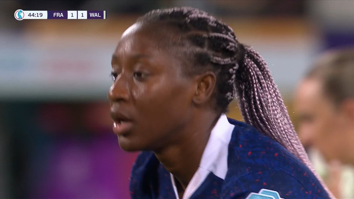 Diani scores from the spot. 🇫🇷 Middleton-Patel so nearly kept it out — but France retake the lead.